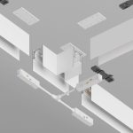 Коннектор Т-образный накладной Maytoni Magnetic track system Gravity TRA010CT-41W