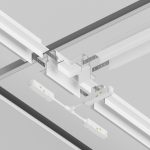 Угол-соединитель для магнитного шинопровода Maytoni Technical Magnetic track system Gravity TRA010CT-42W