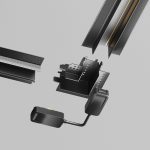 Коннектор угловой встраиваемый Maytoni Radity TRA084CL-12B