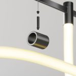 Потолочный коннектор с тросовым подвесом Maytoni Technical Tau TRA154CSW-1B