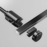 Крепление настенное одинарное удлиненное Maytoni Flarity TRA155CW-SL1-B