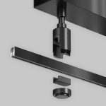 Основание потолочное Short для блока питания с вводом питания Maytoni Flarity TRA156C-BB1-B