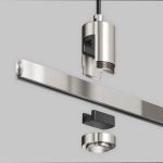 Подвес тросовый с вводом питания Maytoni Flarity TRA157SW-B1-PT