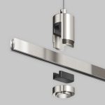 Подвес тросовый одинарный Maytoni Flarity TRA157SW-S1-PT