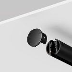 Заглушка для подвесного круглого шинопровода (2 шт.) Maytoni Levity TRA184EC-R-11B