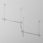 Шинопровод магнитный накладной/подвесной Maytoni Flarity TRX154-111PT