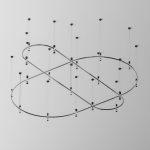 Шинопровод накладной/подвесной Maytoni Flarity TRX154-2SR-D1500-B