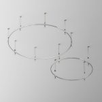 Шинопровод накладной/подвесной Maytoni Flarity TRX154-2SR-D1800-PT