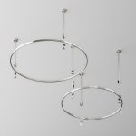 Шинопровод накладной/подвесной Maytoni Flarity TRX154-R-D800-PT