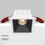 Встраиваемый светильник Maytoni Technical Alfa LED DL043-01-10W3K-SQ-WB
