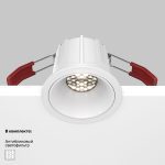 Встраиваемый светильник Maytoni Technical Alfa LED DL043-01-10W4K-RD-W