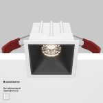 Встраиваемый светильник Maytoni Technical Alfa LED DL043-01-10W4K-SQ-WB