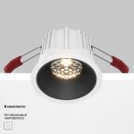 Встраиваемый светильник Maytoni Technical Alfa LED DL043-01-15W3K-RD-WB