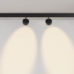 Трековый магнитный светильник Maytoni Lens TR217-2-15W3K-B