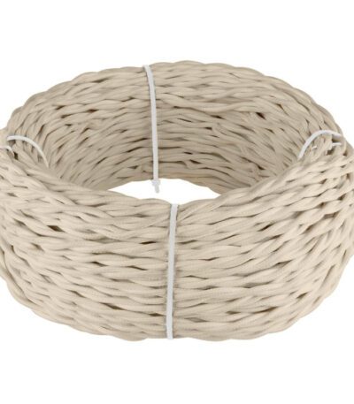 Ретро кабель Werkel витой двухжильный 1,5 мм песочный W6452246 4690389165399