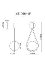 Бра MyFar Florenz MR1090-1W