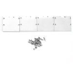 Заглушка без отверстия для профиля CAB256 (комплект 4шт) Feron LD352 48227