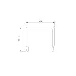Экран Arlight G-K MAT-L для PLS-GIP, LOCK 019210(1)