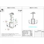 Подвесная люстра iLamp King RM6201-8 CR+CL