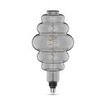 Лампа светодиодная филаментная Gauss E27 8,5W 1800K серая 161802005