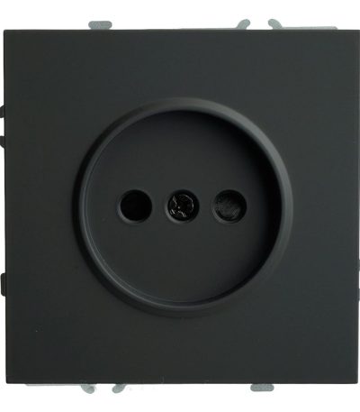 Розетка 1-местная б/з с защитной шторкой Stekker Эмили RST16-5109-05ZK 50250