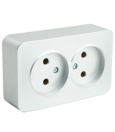 Розетка 2-местная б/з Stekker София MST10-12-03 49327