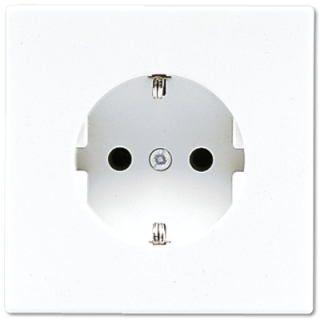 Розетка 2K+З Jung LS1520WW