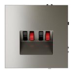 Розетка акустическая Voltum S70 VLS060304