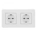 Розетка Arte Milano SET16-2-40-1x2 white