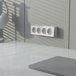 Розетка четверная с заземлением и шторками Werkel Gallant (белый) W5072210 4690389218002 a071252