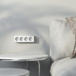 Розетка четверная с заземлением и шторками Werkel Gallant (белый) W5072210 4690389218002 a071252