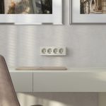 Розетка четверная с заземлением и шторками Werkel Gallant (слоновая кость) W5072204 4690389217999 a071253