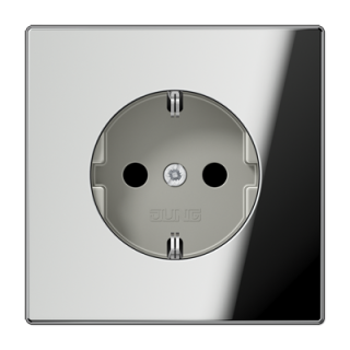 Розетка cо шторками Jung GCR1520KI