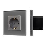 Розетка электрическая с Zigbee управлением Arlight SCT-OMALI-EUZB1-PL-GR (240V, 16A, Zigbee) 050101