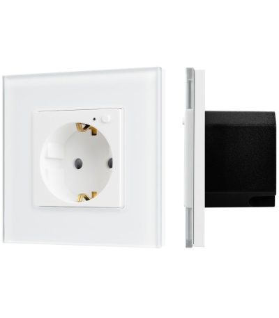 Розетка электрическая с Zigbee управлением Arlight SCT-OMALI-EUZB1-PL-WH (240V, 16A, Zigbee) 050215