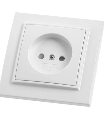 Розетка Feron Stekker Эрна б/з 10A 250V белый PST10900901 39049