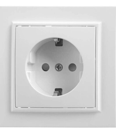 Розетка Feron Stekker Эрна с/з 16A 250V белый PST16901001 39050