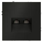 Розетка компьютерная двойная Voltum S70 VLS060208