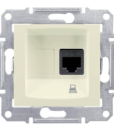 Розетка компьютерная RJ45 Schneider Electric Sedna UTP SDN4300147