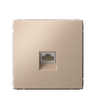 Розетка компьютерная RJ45 Systeme Electric ArtGallery Песочный кат. 5е GAL001283