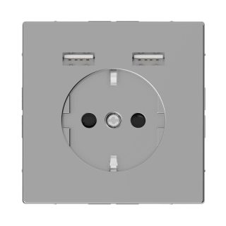 Розетка компьютерная USBx2 Schneider Electric Merten D-Life MTN2366-6036