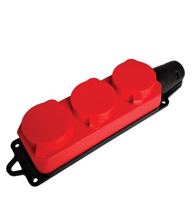 Розетка переносная 3-местная c/з Stekker Одри RST16-23-44-3 49401