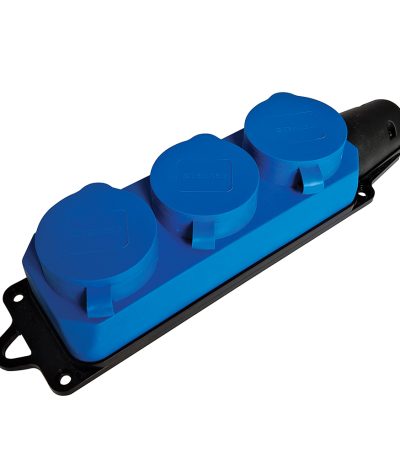 Розетка переносная 3-местная c/з Stekker Одри RST16-23-44-4 49403