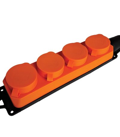 Розетка переносная 4-местная c/з Stekker Одри RST16-24-44-5 49404