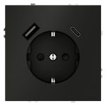 Розетка с USB, A+C Voltum S70 VLS040508