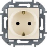 Розетка с/з со шторками Legrand Inspiria 673731