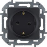 Розетка с/з со шторками Legrand Inspiria 673733