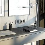 Розетка с заземлением и шторками Werkel графит W1171164 4690389194412 a063104