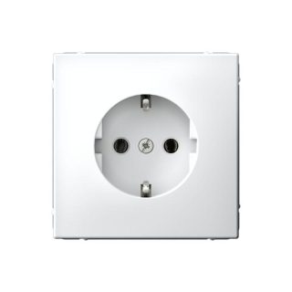 Розетка с заземлением Systeme Electric ArtGallery Белый GAL000143S