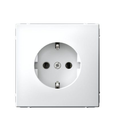 Розетка с заземлением Systeme Electric ArtGallery Белый GAL000143S